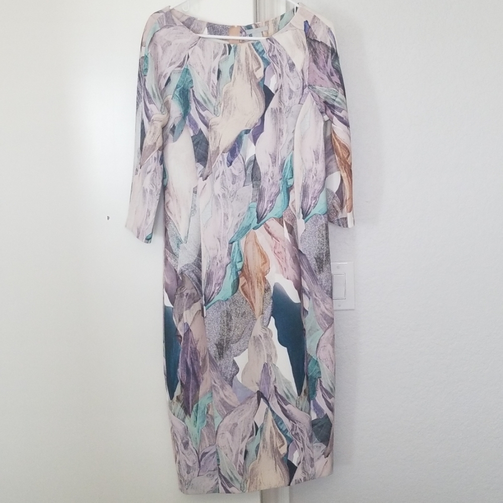 3/$20 H&M Pastel Colored Leaf Dress